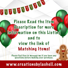 Load image into Gallery viewer, Christmas Gingerbread Kisses Chip Bag Wrappers Instant Download C2
